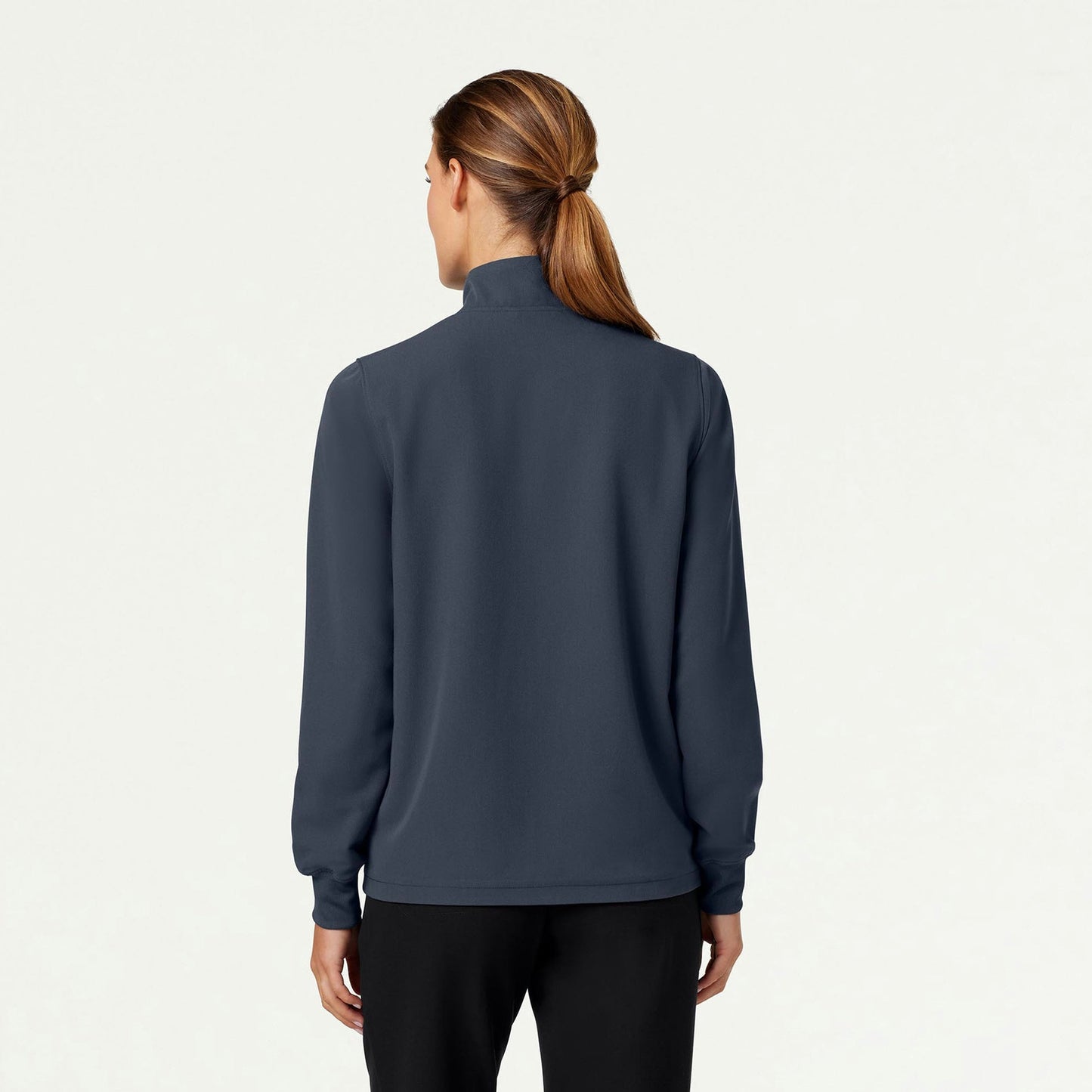 Ceri Essential 6-Pocket Scrub Jacket - Carbon Gray