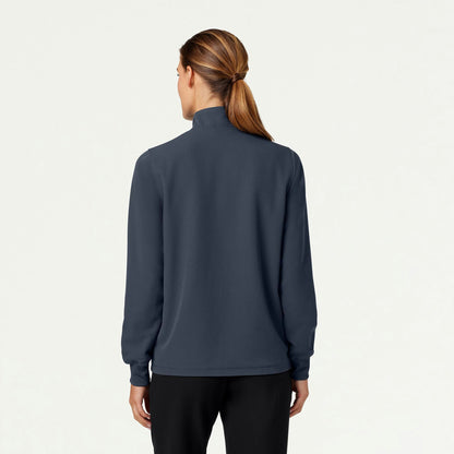 Ceri Essential 6-Pocket Scrub Jacket - Carbon Gray