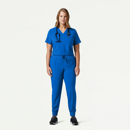 Pret 1-Pocket Classic Scrub Top - Royal Blue
