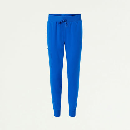 Silex Slim Knit-Waist Scrub Jogger - Royal Blue