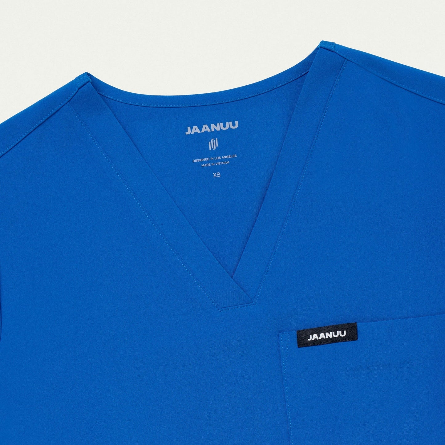 Pret 1-Pocket Classic Scrub Top - Royal Blue