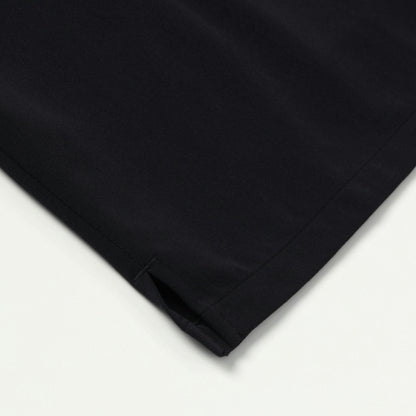 Rhena Slim Essential 1-Pocket Scrub Top - Black