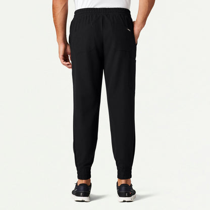 Cobot 8-Pocket Scrub Jogger - Black