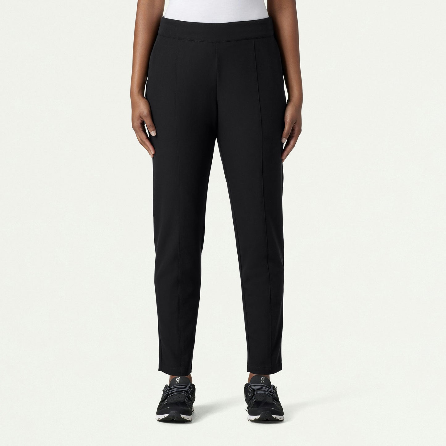Lio Tapered 5-Pocket Scrub Pant - Black