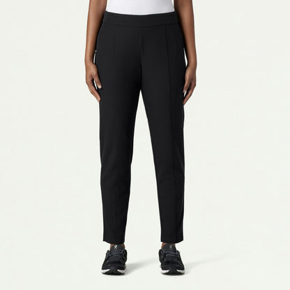 Lio Tapered 5-Pocket Scrub Pant - Black