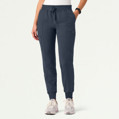 Liv Skinny 8-Pocket Scrub Jogger - Carbon Gray