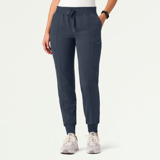 Liv Skinny 8-Pocket Scrub Jogger - Carbon Gray