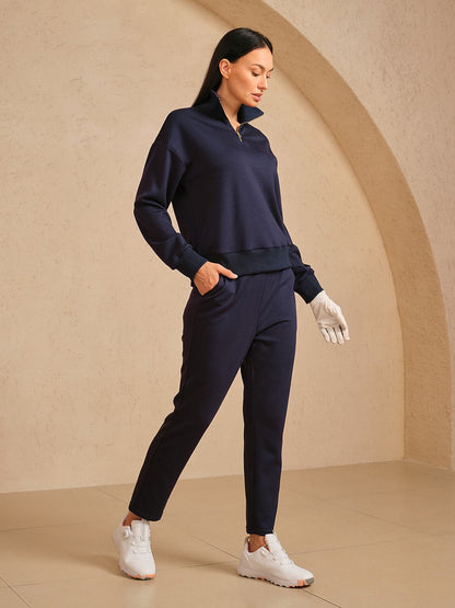 UltraSoft Long Sleeve Quarterzip Sweatshirt