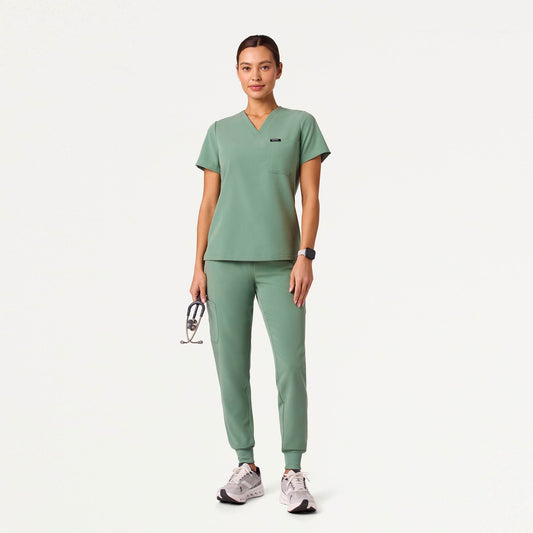 The Slim Scrub Set - Sage
