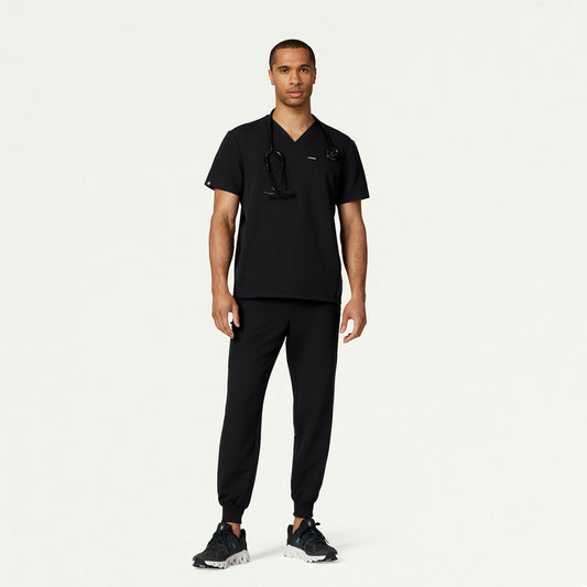 The 11-Pocket Scrub Set - Black