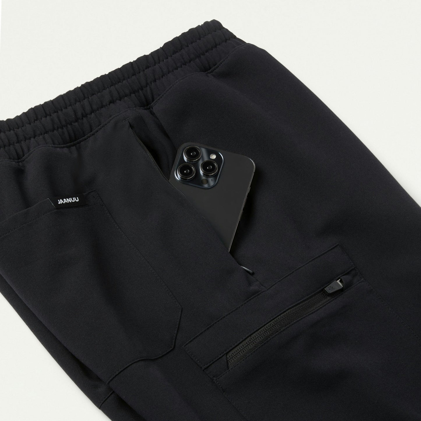The 11-Pocket Scrub Set - Black