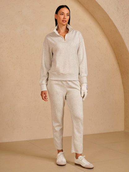 UltraSoft Long Sleeve Quarterzip Sweatshirt