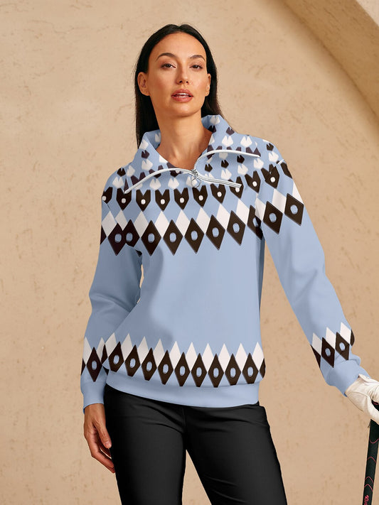 Bold Baroque Golf Sweatshirt